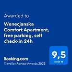Apartman Wenecjanska Comfort Apartment, Free Parking, Self Check-in 24h *