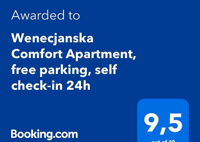 Apartment Wenecjanska Comfort Apartment, Free Parking, Self Check-in 24h *